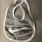 Nike Accessories | Grey Nike Baby Bib - Gender Neutral Gift Baby Girl Or Baby Boy Onesize New | Color: Gray/White | Size: Osbb