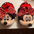 Disney Shoes | Hpminnie Mouse Slippers!!! | Color: Black/Red | Size: 5.5bb