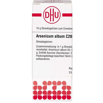 DHU - ARSENICUM ALBUM C 200 Globuli Zusätzliches Sortiment 01 kg