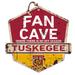 Tuskegee Golden Tigers Fan Cave Badge Sign