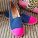 J. Crew Shoes | J. Crew Color Block Espadrilles | Color: Blue/Pink | Size: 8