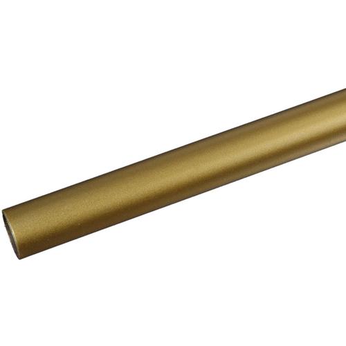 "Gardinenstange LIEDECO ""Power"" Gardinenstangen Gr. L: 160 cm Ø 20 mm, 1 läufig, braun (vermessingt) Gardinen Vorhänge Gardinenstangen"