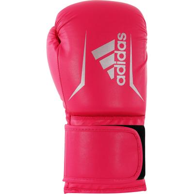 Boxhandschuhe ADIDAS PERFORMANCE "Speed 50" Gr. 8 8 oz, pink (pink, silberfarben) Herren Accessoires Boxhandschuhe