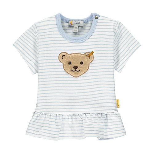 T-Shirt mit süßem Teddybär T-Shirts hellblau Mädchen Kinder