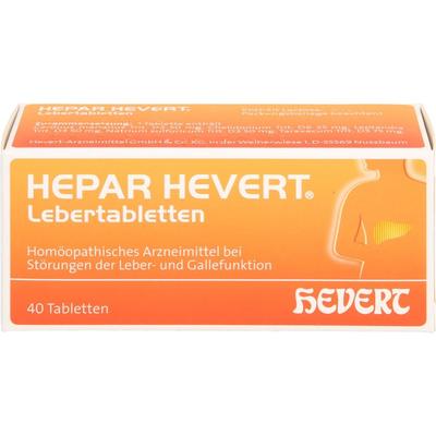 Hevert - HEPAR HEVERT Lebertabletten Zusätzliches Sortiment