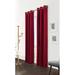 Alcott Hill® Mcgowen 100% Cotton Solid Room Darkening Thermal Grommet Curtain Panels 100% Cotton in Red | 84 H in | Wayfair