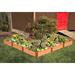 Frame It All 12' x 12' Composite Raised Garden Bed Composite, Wood in Brown | 11 H x 144 W x 144 D in | Wayfair 300001168