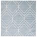 Blue/White 72 W in Indoor Area Rug - Corrigan Studio® Janssen Geometric Light Blue Area Rug | Wayfair 7903559ABA2E474CBC66FF412110A14C