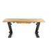 Gracie Oaks Zoey 71" Wide Desk Wood in Brown | 28 H x 71 W x 32 D in | Wayfair 0E419C60BF2A4615BD7EBE7BD04B11EC