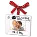 The Holiday Aisle® Love Frame Photo Ornament Metal in White | 3 H x 3.75 W x 0.25 D in | Wayfair 923A76A10FAF48CE987E84E37D7642BB