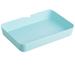 Ebern Designs Tomiris Adjustable Multi-Purpose Drawer Organizer Plastic in Blue | 1.69 H x 10.43 W x 7.09 D in | Wayfair