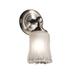 Willa Arlo™ Interiors Leroux 1-Light Armed Sconce Glass in Gray | 11.25 H x 5.5 W x 6.25 D in | Wayfair 921EE25B683F4CA09CA891CE4DCAA701