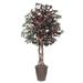 Vickerman 701898 - 6' Capensia Executive Tree Rnd Brown (TEX0360-RB) Capensia Home Office Tree