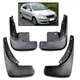 Pour Volkswagen VW Polo Mk4 9N3 2005-2009 Moulé Bavettes Bavettes Garde-Boue Avant Arrière Bavette