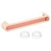 Retractable Slipper Rack, 270mm ABS Wall Mounted Shoes Towel Hanger Pink 2 Pcs