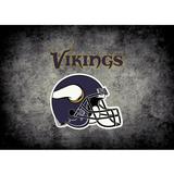 Minnesota Vikings Imperial 7'8'' x 10'9'' Distressed Rug