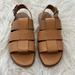 Madewell Shoes | Madewell Ankle Straps Leather Sandals | Color: Tan | Size: 7