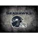 Seattle Seahawks Imperial 7'8'' x 10'9'' Distressed Rug