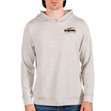 Men's Antigua Oatmeal BridgeValley Community & Technical College Absolute Pullover Hoodie