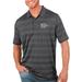 Men's Antigua Charcoal Holyoke Community College Compass Polo