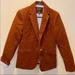 J. Crew Jackets & Coats | J Crew Cognac Brown Corduroy Blazer | Color: Brown | Size: 2