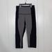 Lululemon Athletica Pants & Jumpsuits | Lululemon Women’s Black Gray Athletic Cropped Capri Yoga Gym Leggings Size 6 | Color: Black/Gray | Size: 6