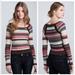 Free People Sweaters | Free People Twinkle Stars Sweater | Color: Brown/Red | Size: S