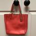 Coach Bags | Coach Purse With Cross Body Strap Option. Salmon Colored, Used, Great Condition | Color: Red | Size: Os