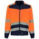 Tricorp 403021 Safety Warnschutz Bicolor Softshelljacke, 100% Polyester, 300g/m², Fluor Orange-Tinte, Größe XXL