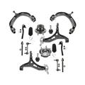 2011 Jeep Grand Cherokee Front Control Arm Ball Joint Tie Rod and Sway Bar Link Kit - Detroit Axle