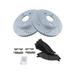 2004-2006 Dodge Durango Front Brake Pad and Rotor Kit - TRQ