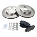 2012-2017 Toyota Prius V Front Brake Pad and Rotor Kit - TRQ