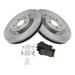 2015-2019 Infiniti Q70L Front Brake Pad and Rotor Kit - TRQ