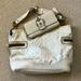 Coach Bags | Coach Off White Ivory Signature Hobo Bag And Leather Buckle Wallet | Color: Cream/White | Size: Medium