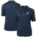 Women's Cutter & Buck Navy Green Bay Packers Virtue Eco Pique Recycled Polo