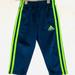Adidas Bottoms | Like New! Adidas Boys Blue & Green Athletic Pants Boys Size 3 | Color: Blue/Green | Size: 3tb