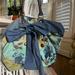 Anthropologie Bags | Deux Lux Floral Handbag | Color: Blue/Green | Size: Os