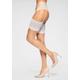 Strapsstrümpfe LASCANA, Damen, Gr. 35/38, beige (natur, cream), Polyamid, Elasthan, transparent, uni, elastisch, Socken, mit elastischer Spitze