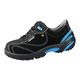 Abeba ESD-S-Schuh Crawler ALU Halbschuh sw/ blau, Velours, CE, EN ISO 20345:2011, S2, Gr. 48