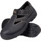 Ogrifox OX-SLX-S-SB Arbeitsschuhe Herren, Damen | Sandale | Sicherheitsschuhe | Safety Shoes | ISO EN20345 | Schwarz-Gold | Größe 47