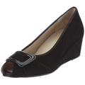 Hassia Damen Pisa, Weite H Pumps, Schwarz (schwarz 0100), 40