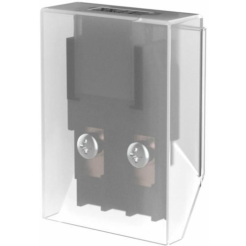 Sicherungshalter für Maxi-Sicherungen bis 100A mit Schutzabdeckung + Maxi Sicherung 25A weiß