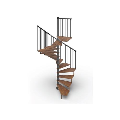 Matisère – Spindeltreppe mit 16 stufenanzahl – Zu erreichend Höhe 3.28m à 3.84m – Durchmesser 120cm