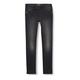 MINYMO Girl's Jegging Girl Stretch Slim fit Jeans, Grey Black, 152