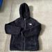 The North Face Jackets & Coats | Girls North Face Size Xs (6) Black Fuzzy Hooded Fleece | Color: Black | Size: Xsg