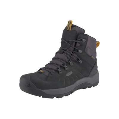 Outdoorschuh KEEN "REVEL IV MID POLAR", Gr. 42, grau (anthrazit), Leder, sportlich, Schuhe, wasserdicht