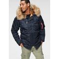 Parka ALPHA INDUSTRIES "N3B VF 59" Gr. XS, blau (marine) Herren Jacken Parkas