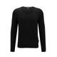 Boss Black Slim-Fit Pullover "Melba-P" Herren schwarz, Gr. XXL, Schurwolle