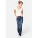 Mavi BELLA MID RISE Damen dark indigo str, Gr. 30-30, Baumwolle, Hosen