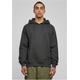 Kapuzensweatshirt URBAN CLASSICS "Urban Classics Herren Basic Terry Hoody" Gr. XL, grau (charcoal) Herren Sweatshirts